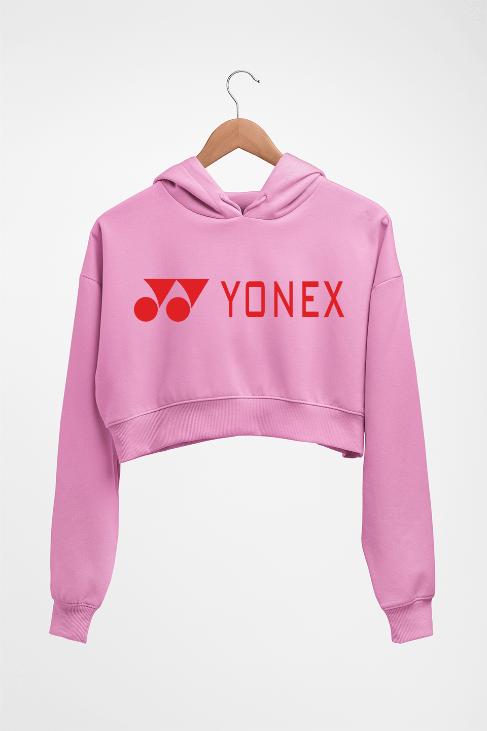 Yonex Crop HOODIE FOR WOMEN-Light Baby Pink-Ektarfa.online