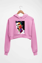 Load image into Gallery viewer, Cristiano Ronaldo CR7 Crop HOODIE FOR WOMEN-Light Baby Pink-Ektarfa.online
