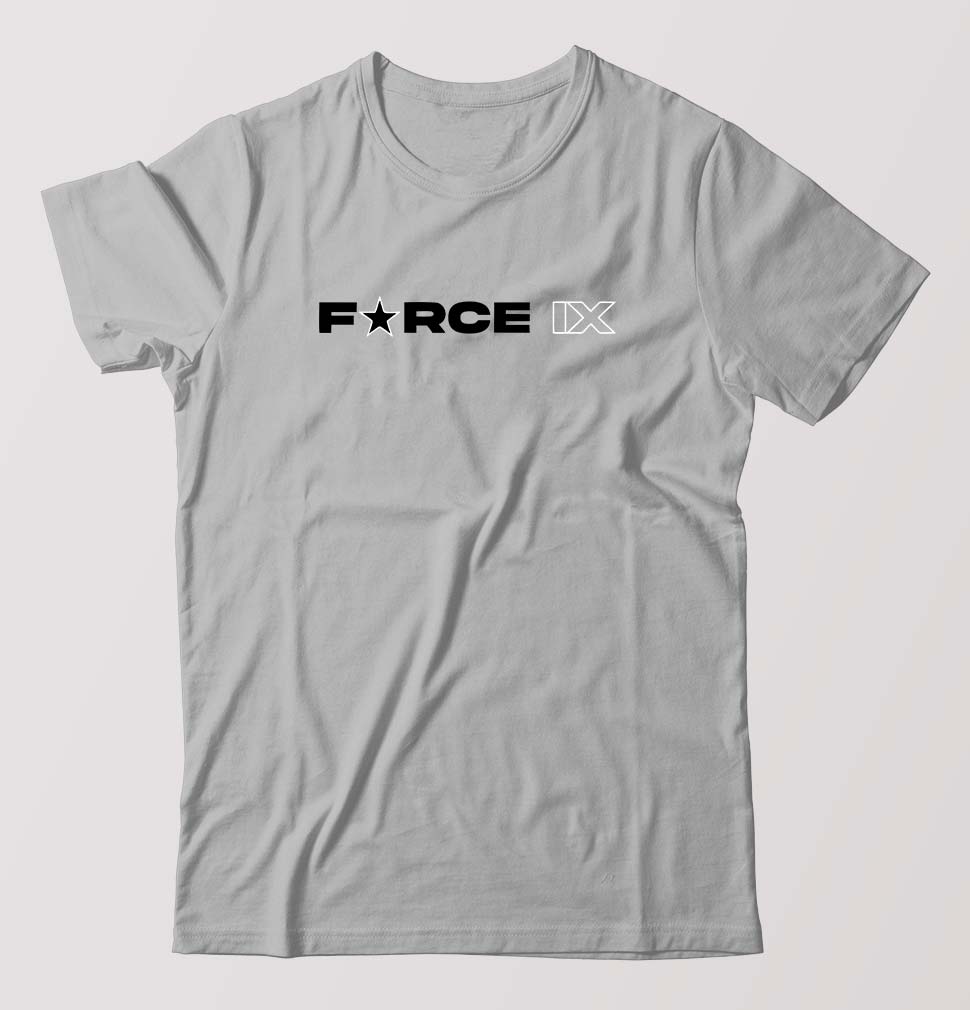 FORCE IX Akshay Kumar T-Shirt for Men-Grey Melange-Ektarfa.online