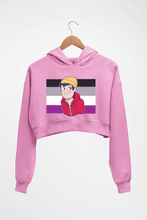 Load image into Gallery viewer, fanart todd chavez Crop HOODIE FOR WOMEN-Light Baby Pink-Ektarfa.online
