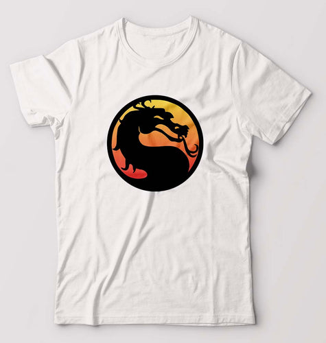 Mortal Kombat T-Shirt for Men-White-Ektarfa.online