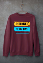 Load image into Gallery viewer, Internet Unisex Sweatshirt for Men/Women-Maroon-Ektarfa.online
