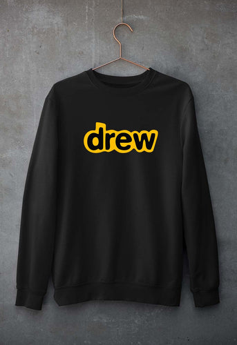 Drew Unisex Sweatshirt for Men/Women-Black-Ektarfa.online
