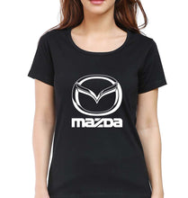 Load image into Gallery viewer, Mazda T-Shirt for Women-Black-Ektarfa.online
