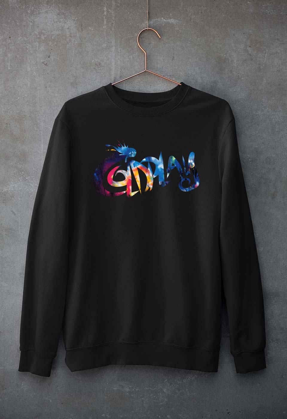 Coldplay Unisex Sweatshirt for Men/Women-Black-Ektarfa.online