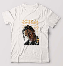 Load image into Gallery viewer, Travis Scott T-Shirt for Men-S(38 Inches)-White-Ektarfa.online
