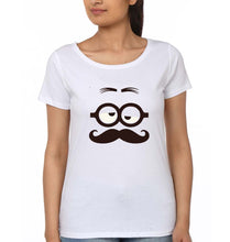 Load image into Gallery viewer, Minion T-Shirt for Women-White-Ektarfa.online
