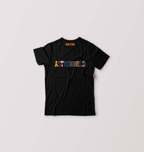 Load image into Gallery viewer, Astroworld Travis Scott Kids T-Shirt for Boy/Girl-Black-Ektarfa.online
