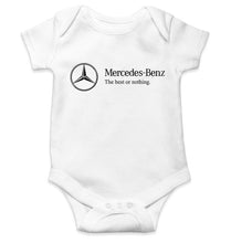 Load image into Gallery viewer, Mercedes-Benz Kids Romper For Baby Boy/Girl-0-5 Months(18 Inches)-White-Ektarfa.online
