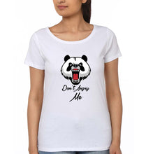 Load image into Gallery viewer, Angry Bear T-Shirt for Women-White-Ektarfa.online
