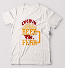 Load image into Gallery viewer, Beer T-Shirt for Men-White-Ektarfa.online
