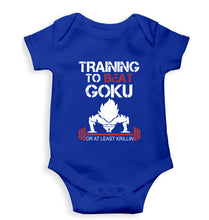 Load image into Gallery viewer, Goku Gym Kids Romper For Baby Boy/Girl-Royal Blue-Ektarfa.online
