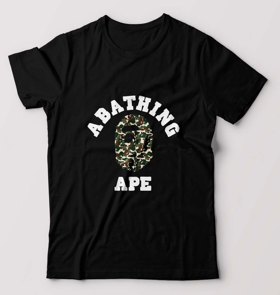 A Bathing Ape T-Shirt for Men-Black-Ektarfa.online