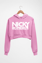 Load image into Gallery viewer, Nicky Romero Crop HOODIE FOR WOMEN-Light Baby Pink-Ektarfa.online
