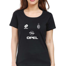 Load image into Gallery viewer, A.C. Milan Football T-Shirt for Women-Black-Ektarfa.online
