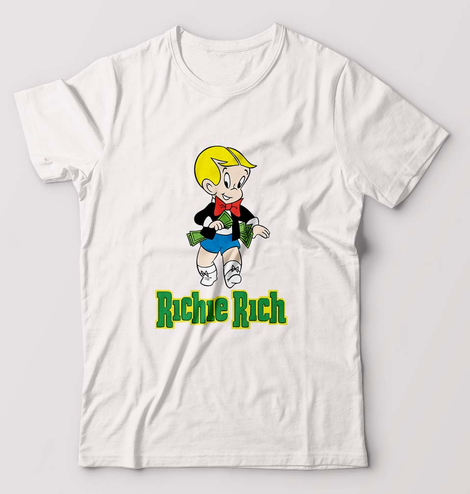 Richie Rich T-Shirt for Men-White-Ektarfa.online