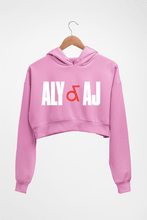 Load image into Gallery viewer, Aly &amp; AJ Crop HOODIE FOR WOMEN-Light Baby Pink-Ektarfa.online
