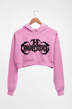 Load image into Gallery viewer, The Convalescence Crop HOODIE FOR WOMEN-Light Baby Pink-Ektarfa.online
