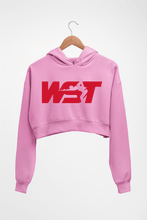 Load image into Gallery viewer, World Snooker (WST) Crop HOODIE FOR WOMEN-Light Baby Pink-Ektarfa.online
