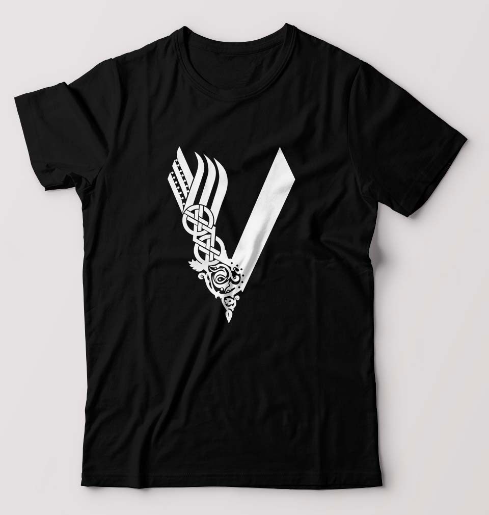 Vikings T-Shirt for Men-Black-Ektarfa.online