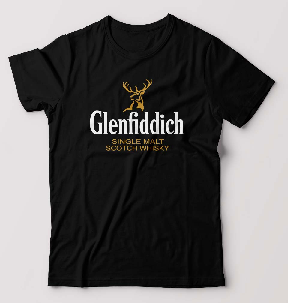 Glenfiddich T-Shirt for Men-Black-Ektarfa.online