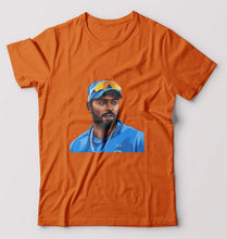 Load image into Gallery viewer, Hardik Pandya T-Shirt for Men-Orange-Ektarfa.online
