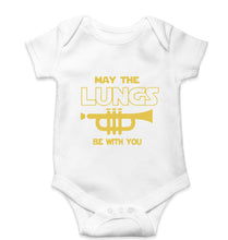 Load image into Gallery viewer, Trumpet Kids Romper For Baby Boy/Girl-0-5 Months(18 Inches)-White-Ektarfa.online
