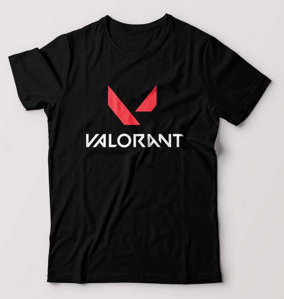 Valorant T-Shirt for Men-Black-Ektarfa.online