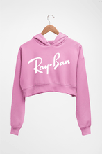 Load image into Gallery viewer, Ray-Ban Crop HOODIE FOR WOMEN-Light Baby Pink-Ektarfa.online
