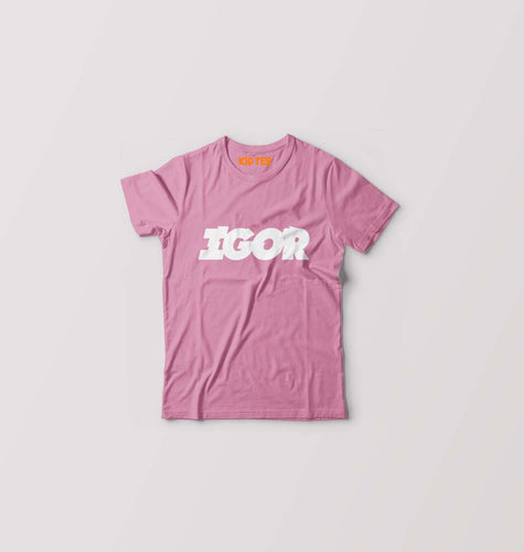 Igor Kids T-Shirt for Boy/Girl-Pink-Ektarfa.online
