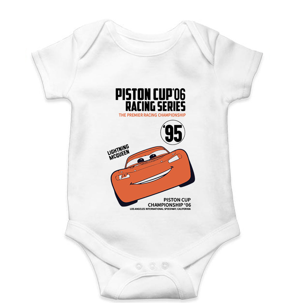 Lightning McQueen Kids Romper For Baby Boy/Girl-White-Ektarfa.online