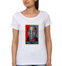 Load image into Gallery viewer, Mike Tyson T-Shirt for Women-White-Ektarfa.online

