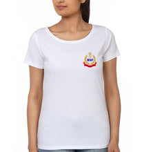 Load image into Gallery viewer, BSF Army T-Shirt for Women-White-Ektarfa.online
