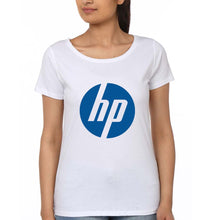 Load image into Gallery viewer, Hewlett-Packard(HP) T-Shirt for Women-White-Ektarfa.online
