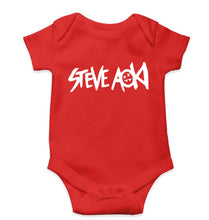 Load image into Gallery viewer, Steve Aoki Kids Romper For Baby Boy/Girl-Red-Ektarfa.online
