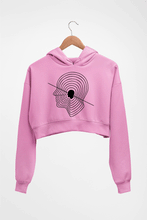 Load image into Gallery viewer, Nine Inch Nails Crop HOODIE FOR WOMEN-Light Baby Pink-Ektarfa.online
