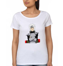 Load image into Gallery viewer, Jiraiya T-Shirt for Women-White-Ektarfa.online
