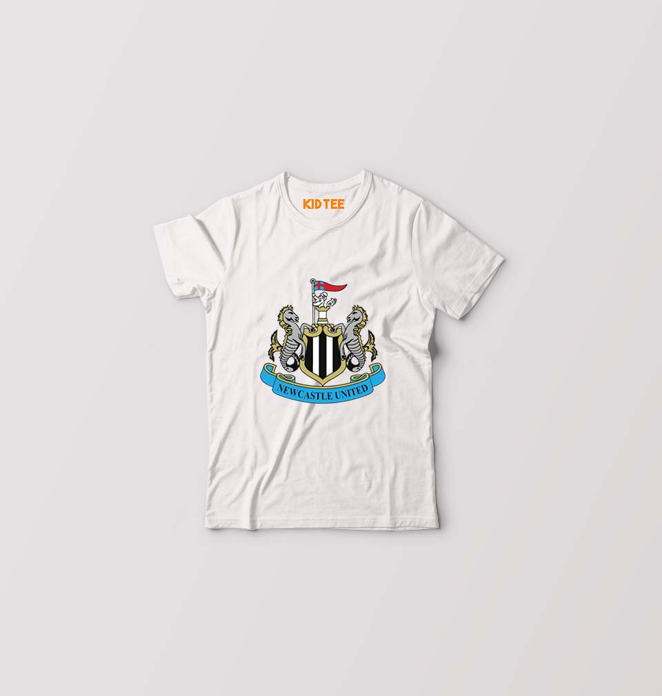 Newcastle Kids T-Shirt for Boy/Girl-White-Ektarfa.online