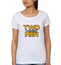Load image into Gallery viewer, Two and a Half Men T-Shirt for Women-White-Ektarfa.online
