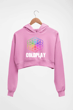 Load image into Gallery viewer, Coldplay Crop HOODIE FOR WOMEN-Light Baby Pink-Ektarfa.online
