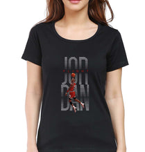 Load image into Gallery viewer, Michael Jordan T-Shirt for Women-Black-Ektarfa.online
