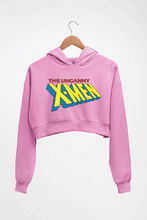 Load image into Gallery viewer, X-Men Crop HOODIE FOR WOMEN-Light Baby Pink-Ektarfa.online
