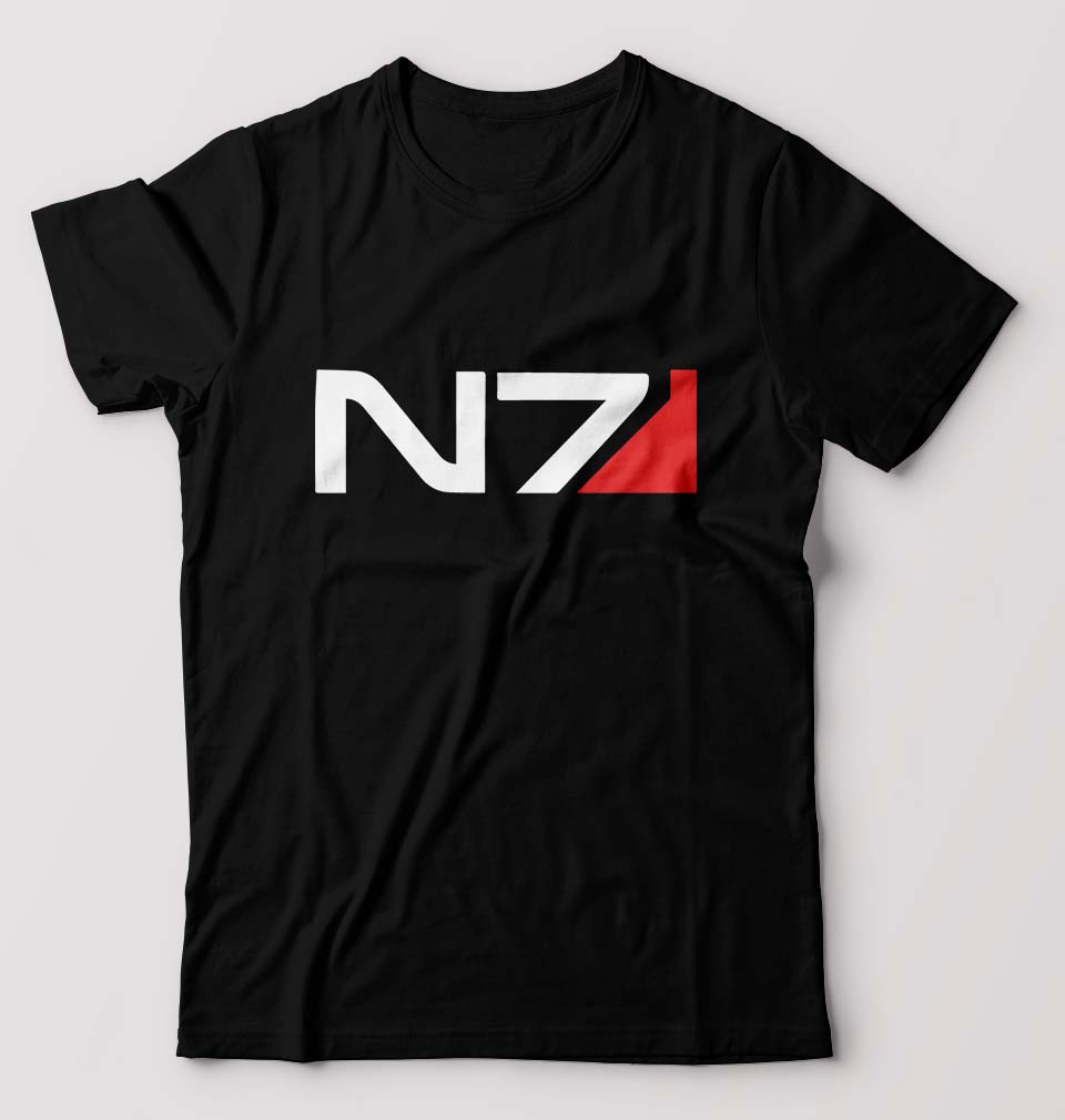 N7 T-Shirt for Men-Black-Ektarfa.online