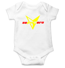 Load image into Gallery viewer, Super Hero Kids Romper For Baby Boy/Girl-0-5 Months(18 Inches)-White-Ektarfa.online
