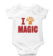 Load image into Gallery viewer, Mushroom Kids Romper For Baby Boy/Girl-0-5 Months(18 Inches)-White-Ektarfa.online
