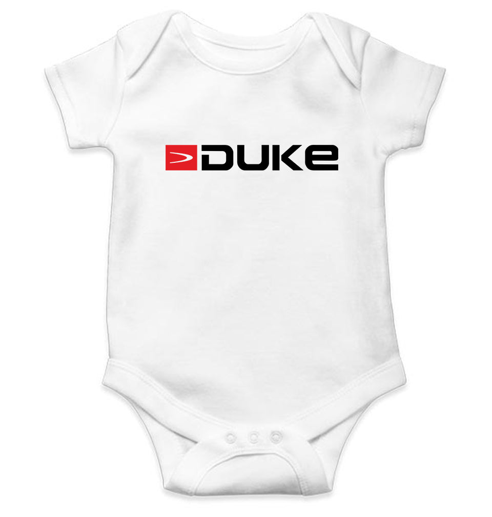 Duke Kids Romper For Baby Boy/Girl-0-5 Months(18 Inches)-White-Ektarfa.online