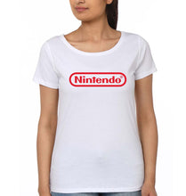 Load image into Gallery viewer, Nintendo T-Shirt for Women-White-Ektarfa.online
