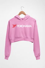 Load image into Gallery viewer, Yokohama Crop HOODIE FOR WOMEN-Light Baby Pink-Ektarfa.online
