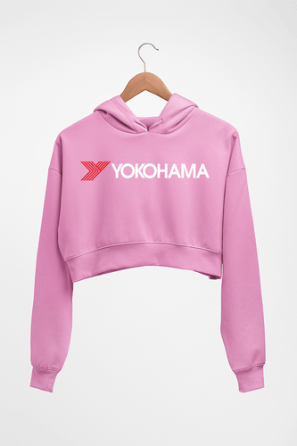 Yokohama Crop HOODIE FOR WOMEN-Light Baby Pink-Ektarfa.online