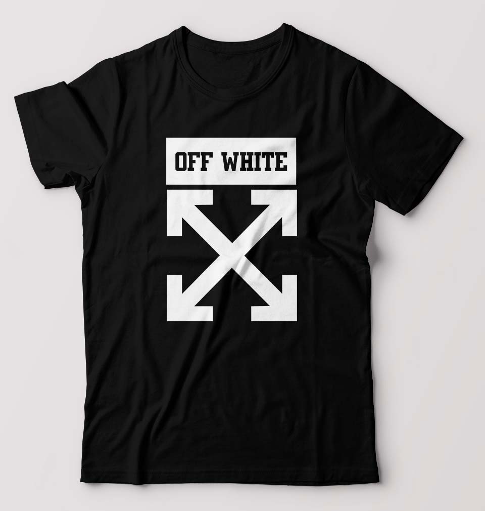 Off White T-Shirt for Men-Black-Ektarfa.online